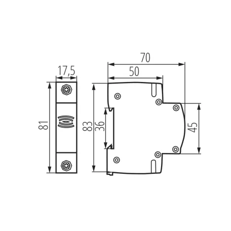 Kanlux KDOB-230V csengő 23261