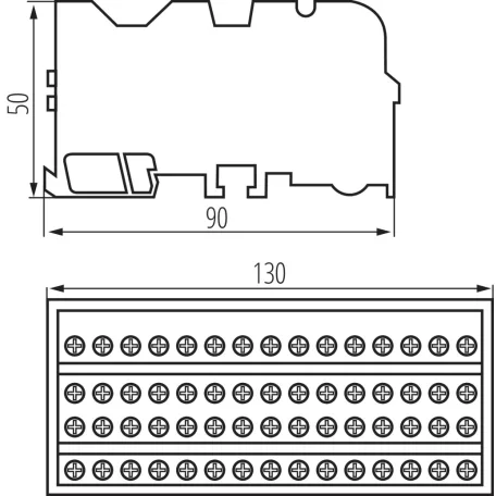 Kanlux KTB-125-15-M elosztóblokk 23333