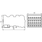 Kanlux KTB-125-7-M elosztóblokk 23334