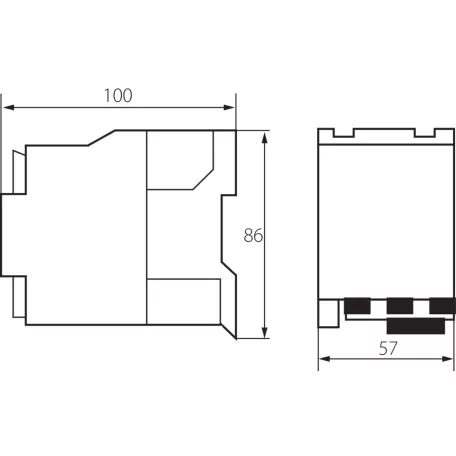 Kanlux KCP-32-230 mágneskapcsoló 24108