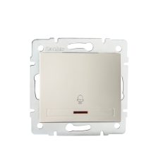   Kanlux DOMO 01-1080-203 kr Jelzőf.csengő ny.kapcsoló 24780