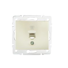   Kanlux DOMO 01-1370-030 gyö Telefon csatlakozó aljzat  24987