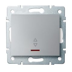   Kanlux LOGI 02-1140-143 ezü Jelzőf.alternatív kapcsoló 25200