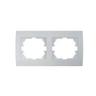 Kanlux LOGI 02-1470-043 ezü Dupla keret, vízszintes 25236