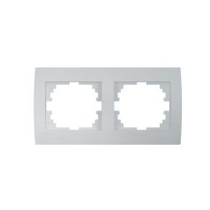 Kanlux LOGI 02-1470-043 ezü Dupla keret, vízszintes 25236