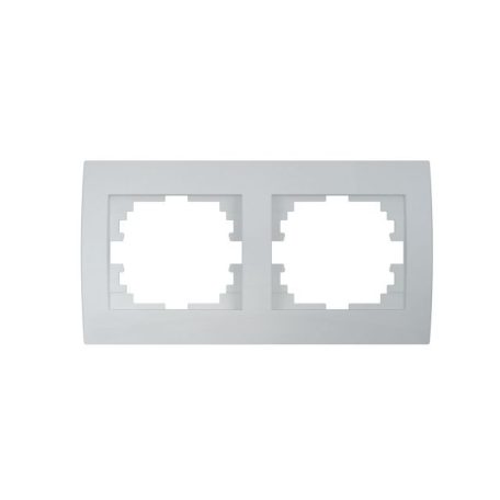 Kanlux LOGI 02-1470-043 ezü Dupla keret, vízszintes 25236