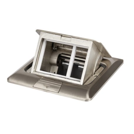 Kanlux BIURO+ 04-0034-100 padlódoboz POP-UP fém szögl. 1+1/2xM45 28309