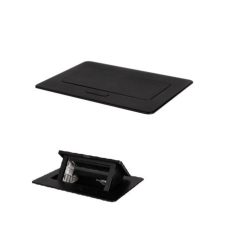   Kanlux BIURO+ 04-0051-100 aszt.doboz Soft POP-UP fém asztali, 2xM45 28312