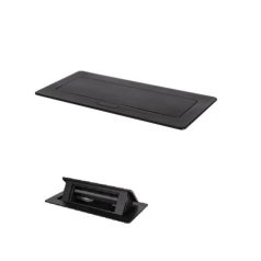   Kanlux BIURO+ 04-0061-100 aszt.doboz Soft POP-UP fém asztali, 3xM45 28314