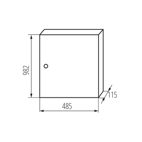 Kanlux KP-DB-I-MS-618 fém elosz.doboz 29327