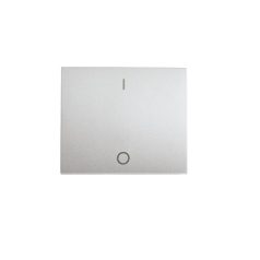   Kanlux LOGI 02-0020-043 nyomólap ezüs 2 pólusú kapcsolóhoz nyomólap 32963