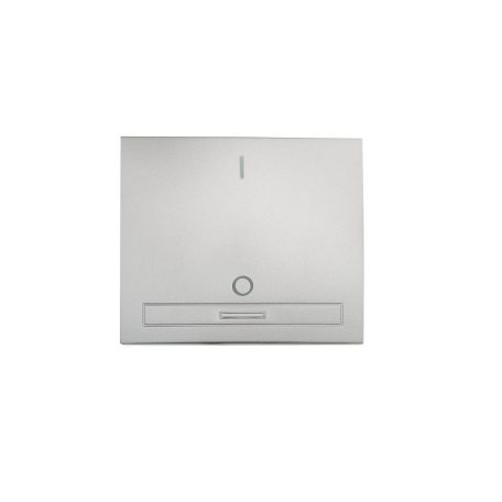 Kanlux DOMO 01-0020-043 nyomólap ezüs 2 pólusú kapcsolóhoz nyomólap 32980