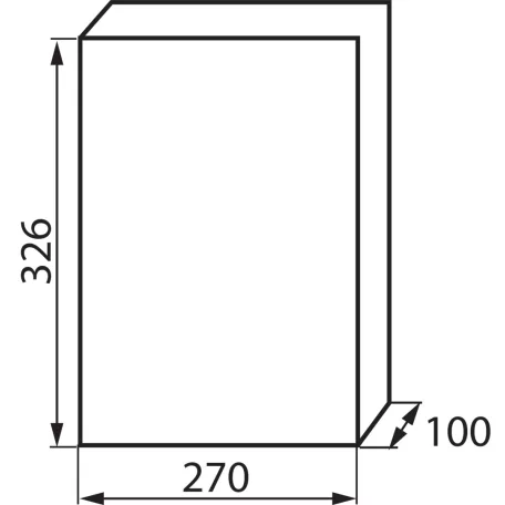 Kanlux DB212S 2X12P/SMD falon kív.dob elosztódoboz 3835