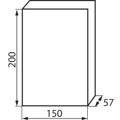Kanlux DB106F 1X6P/FMD sülly.doboz elosztódoboz 3841