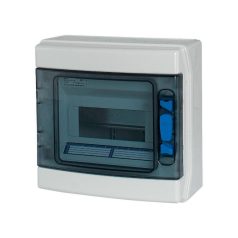   Eaton Lakáselosztó falon kívüli 1x8M+átlátszó ajtó+sin 174189