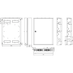 Eaton Falon kívüli lakáselosztó BF-OT-5/120-C 103105