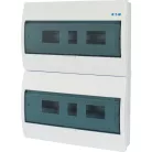 Eaton Falon kívüli lakáselosztó 2x18M BC-O-2/36-ECO átlátszó ajtó 280350