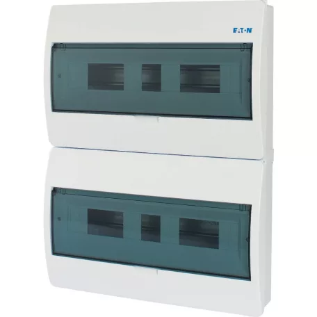 Eaton Falon kívüli lakáselosztó 2x18M BC-O-2/36-ECO átlátszó ajtó 280350