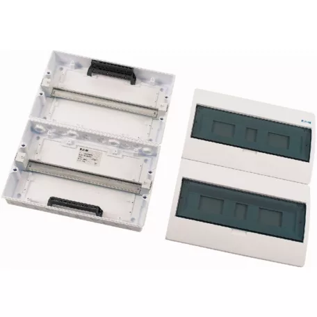 Eaton Falon kívüli lakáselosztó 2x18M BC-O-2/36-ECO átlátszó ajtó 280350