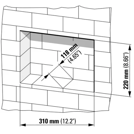 Eaton Süllyesztett lakáselosztó 1X12MBC-U-1/12-ECO 280354