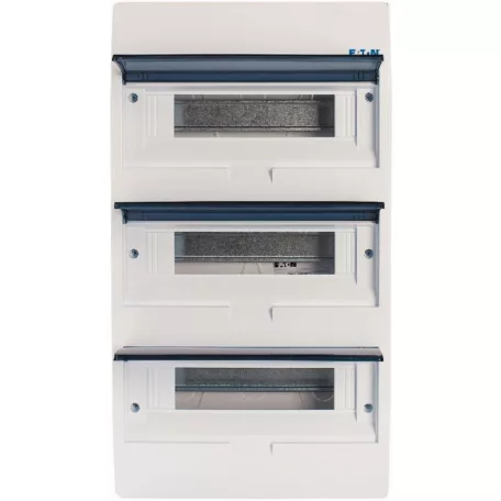 Eaton Süllyesztett lakáselosztó 3X12M BC-U-3/36-ECO átlátszó ajtó 284641