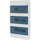 Eaton Süllyesztett lakáselosztó 3X12M BC-U-3/36-ECO átlátszó ajtó 284641