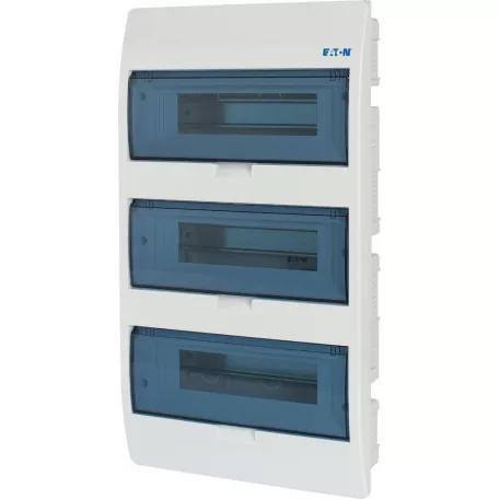 Eaton Süllyesztett lakáselosztó 3X12M BC-U-3/36-ECO átlátszó ajtó 284641