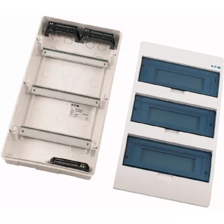 Eaton Süllyesztett lakáselosztó 3X12M BC-U-3/36-ECO átlátszó ajtó 284641