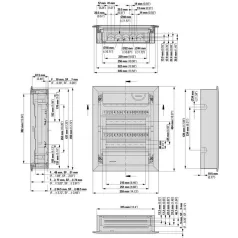 Eaton Süllyesztett lakáselosztó 2x12M IP30 KLV-24 178816