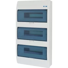   Eaton Falon kívüli lakáselosztó 3X12M BC-O-3/36-ECO átlátszó ajtó+sin 284640