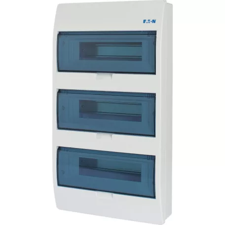 Eaton Falon kívüli lakáselosztó 3X12M BC-O-3/36-ECO átlátszó ajtó+sin 284640