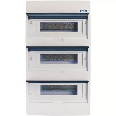 Eaton Falon kívüli lakáselosztó 3X12M BC-O-3/36-ECO átlátszó ajtó+sin 284640