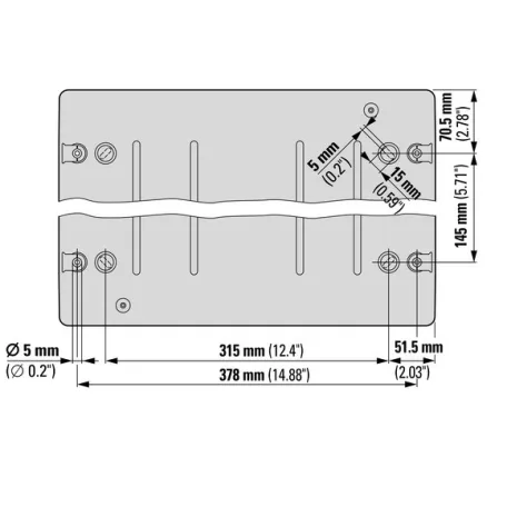 Eaton Falon kívüli lakáselosztó 1X18 IKA-1/18-ST 174200