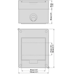 Eaton Falon kívüli lakáselosztó 1X5 BC-O-1/5-ECO 280345