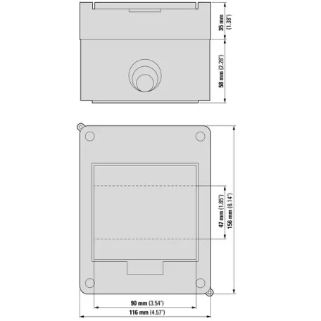 Eaton Falon kívüli lakáselosztó 1X5 BC-O-1/5-ECO 280345