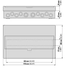 Eaton Süllyesztett lakáselosztó 1X18M BC-O-1/18-ECO 280348