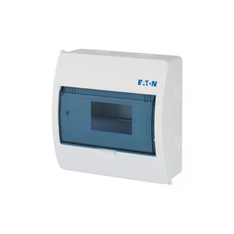 Eaton Falon kívüli lakáselosztó 1x8M BC-O-1/8-ECO átlátszó ajtó 280346