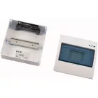 Eaton Falon kívüli lakáselosztó 1x8M BC-O-1/8-ECO átlátszó ajtó 280346