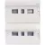 Eaton Falon kívüli lakáselosztó 2x18M BC-O-2/36-TW-ECO teli ajtó 281694