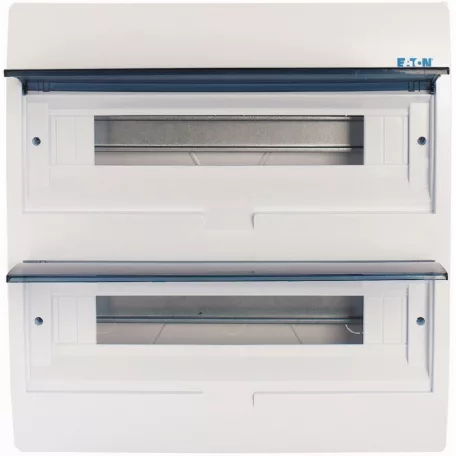 Eaton Süllyesztett lakáselosztó 2x18M BC-U-2/36-ECO átlátszó ajtó 280357
