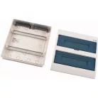 Eaton Süllyesztett lakáselosztó 2x18M BC-U-2/36-ECO átlátszó ajtó 280357