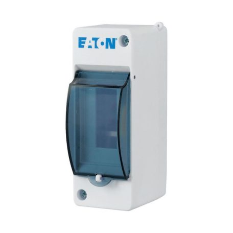 Eaton Falon kívüli lakáselosztó 1x2M MINI-2-T átlátszó ajtó 177071