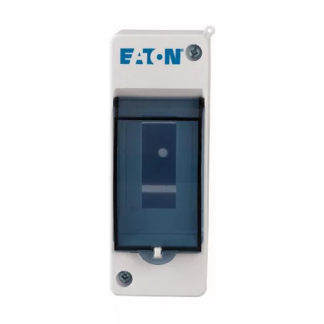 Eaton Falon kívüli lakáselosztó 1x2M MINI-2-T átlátszó ajtó 177071