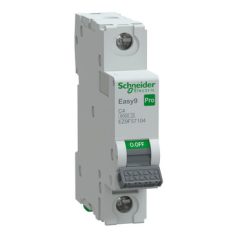 SCHNEIDER EASY9 PRO Kismegszakító, 1P, C, 4A EZ9F57104