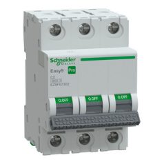 SCHNEIDER EASY9 PRO Kismegszakító, 3P, C, 2A EZ9F57302
