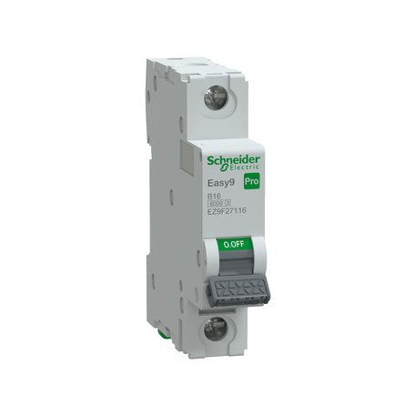 SCHNEIDER EASY9 PRO Kismegszakító, 1P, B, 16A EZ9F27116