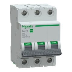SCHNEIDER EASY9 PRO Kismegszakító, 3P, B, 16A EZ9F27316