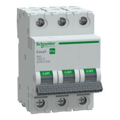 SCHNEIDER EASY9 PRO Kismegszakító, 3P, B, 40A EZ9F27340