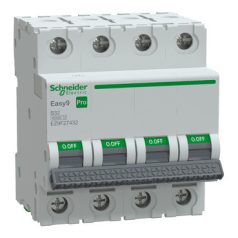 SCHNEIDER EASY9 PRO Kismegszakító, 4P, B, 32A EZ9F27432