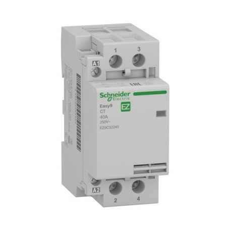 SCHNEIDER EASY9 PRO Kontaktor, 2P, 2NO, 40A EZ9C32240